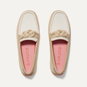 Rothy's The Braid Driver - Cappuccino Size 8.5